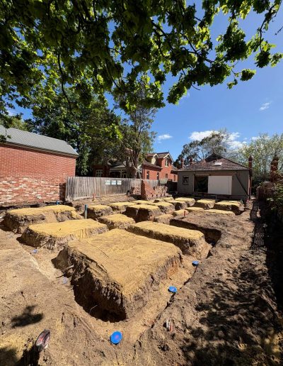 Site excavation